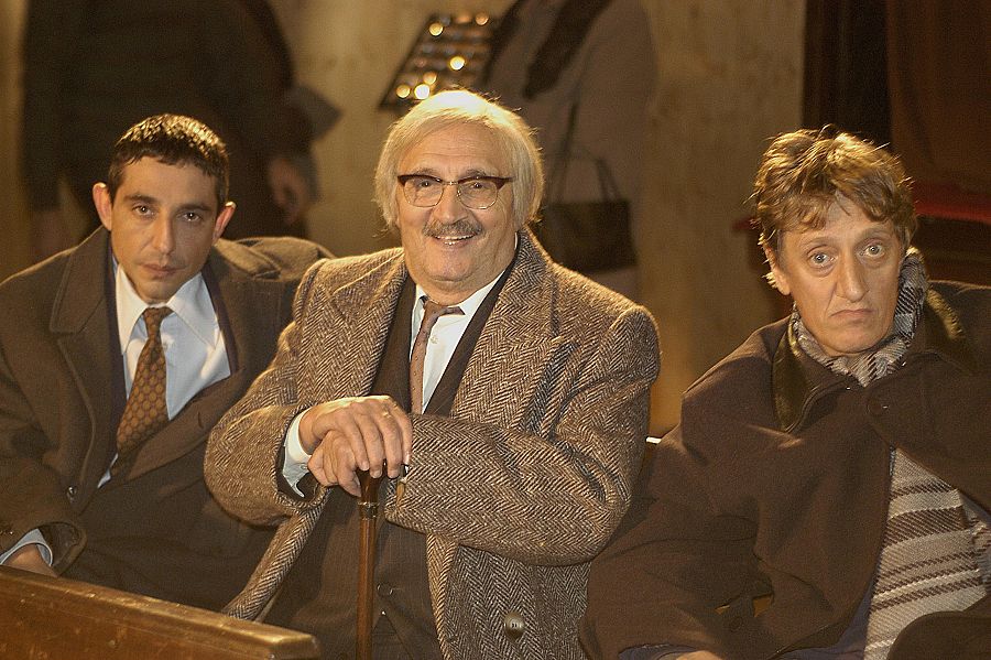 Enrique San Francisco con Tony Leblanc y Roberto Cairo