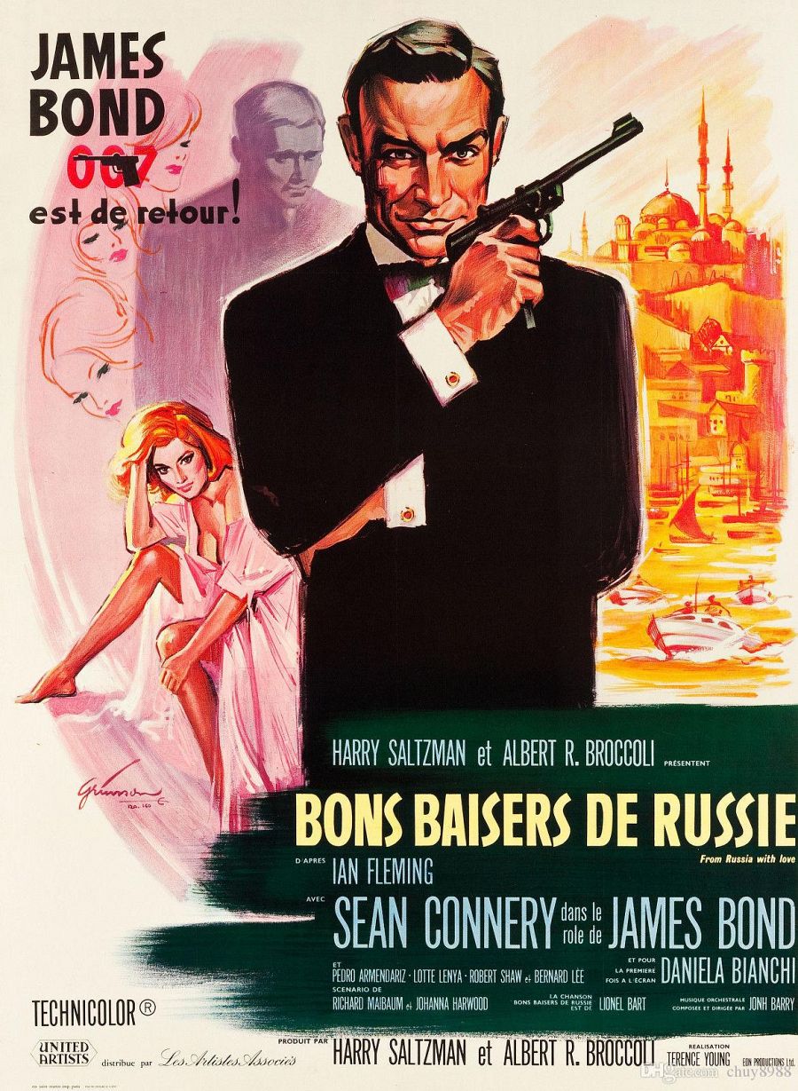 James Bond | Cartel 'Desde Rusia con amor'