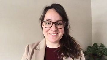  Sara Bertrán de Lis habla con RTVE.es desde Baltimore.