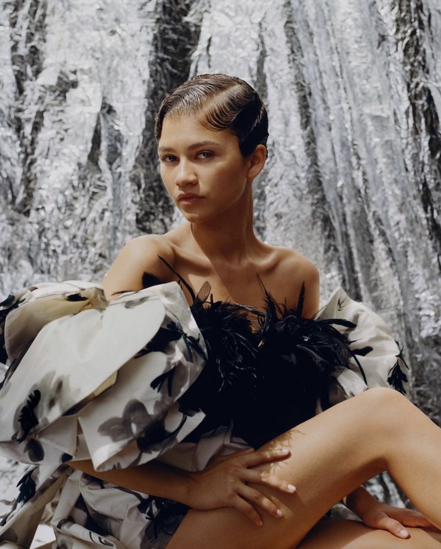 Zendaya para la versión americana de VOGUE