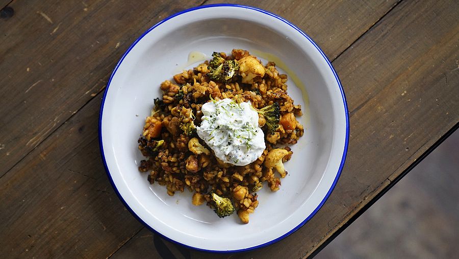 paella india verduras gipsy chef