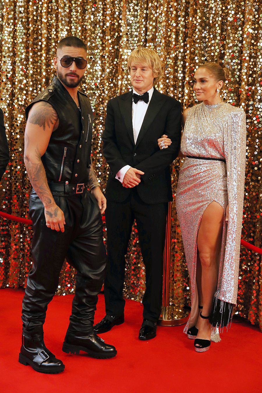 Maluma, Owen Wilson y Jennifer López, protagonistas de 'Marry me'