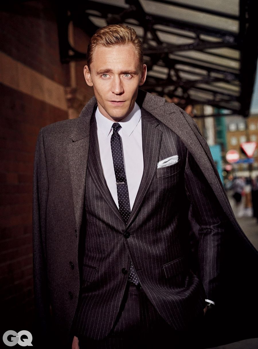 Tom Hiddleston para la revista GQ