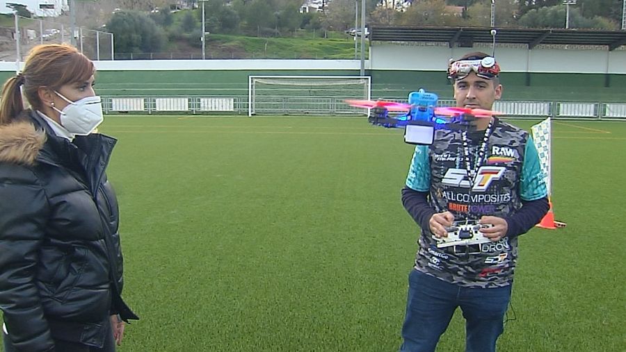 Iván Merino, piloto de drones, en Comando Actualidad