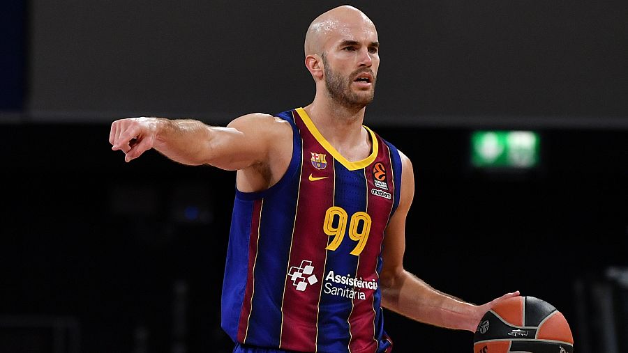 Nick Calathes, el timón del Barça.