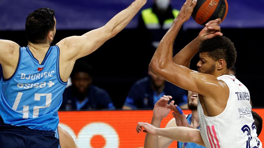 El pívot caboverdiano del Real Madrid Walter Tavares.