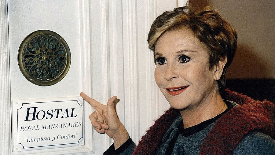 Lina Morgan protagonizó Hostal Royal Manzanares