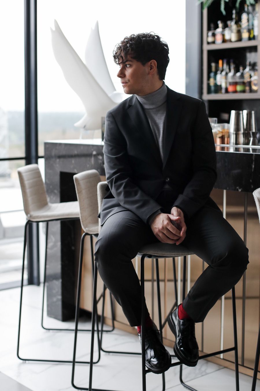 Alfred García en la presentación de su libro 'Otra luz'