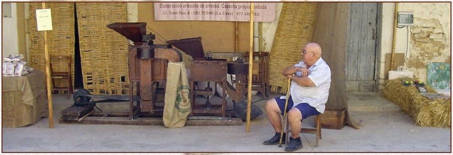 El viejo molino de madera de Molí de Rafalet