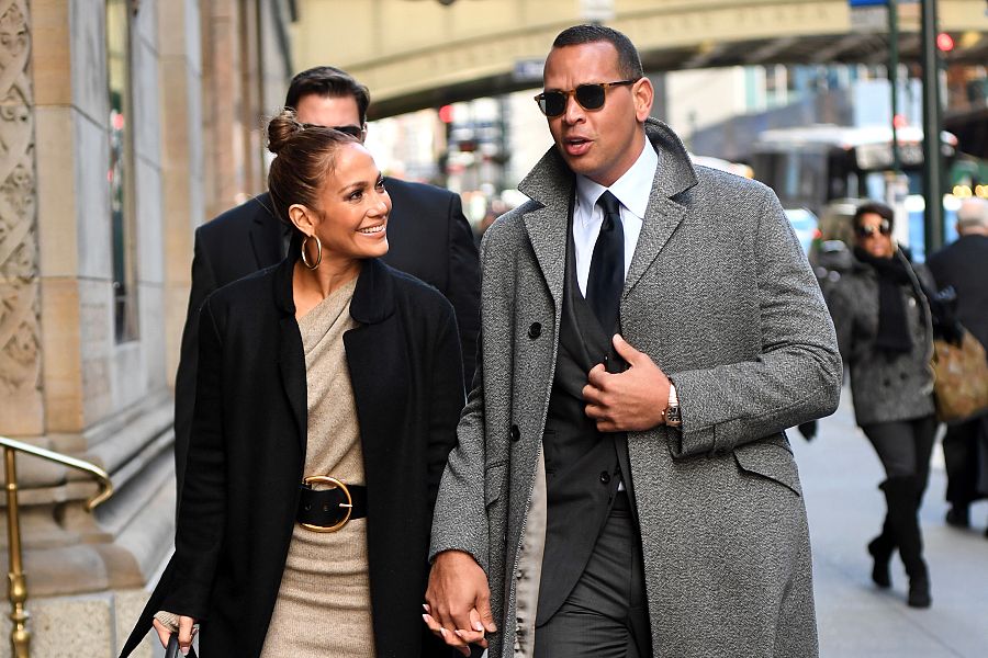 Jennifer López y Álex Rodríguez de paseo por las calles de Nueva York