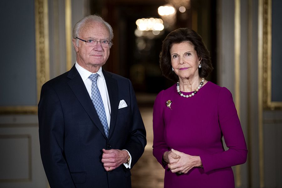 Carlos Gustavo XVI y Silvia de Suecia