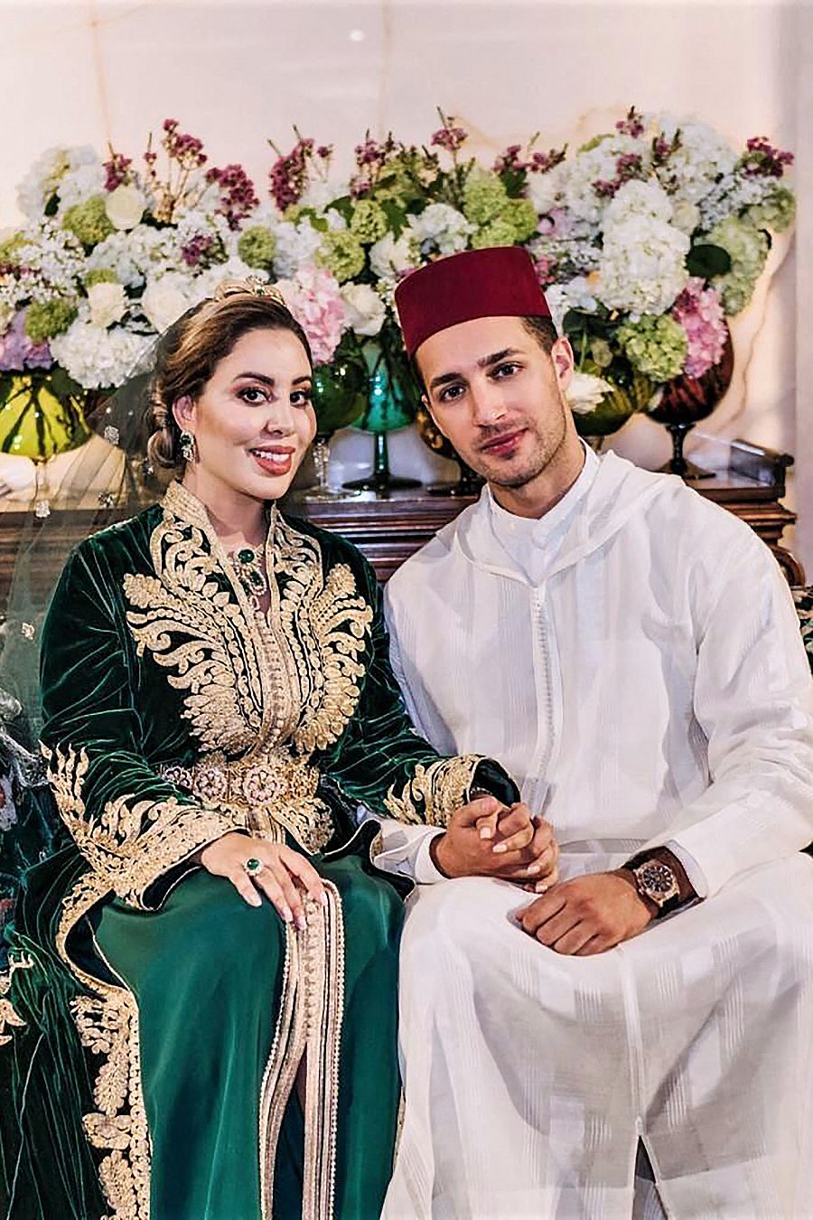 Boda de Lalla Nouhaila en Rabat, Marruecos, el 14 de febrero