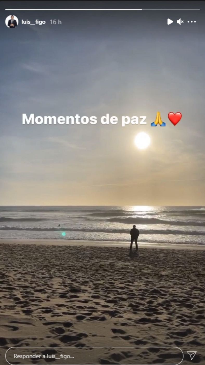 Luis Figo comparte sus 