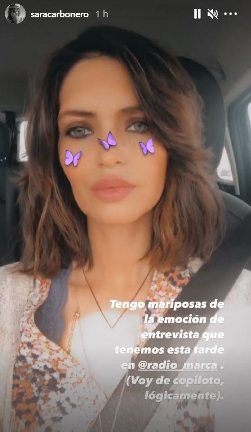 Sara Carbonero anuncia que regresa al trabajo en sus redes sociales