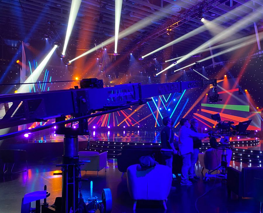 Así es el escenario de 'Destino Eurovisión' 