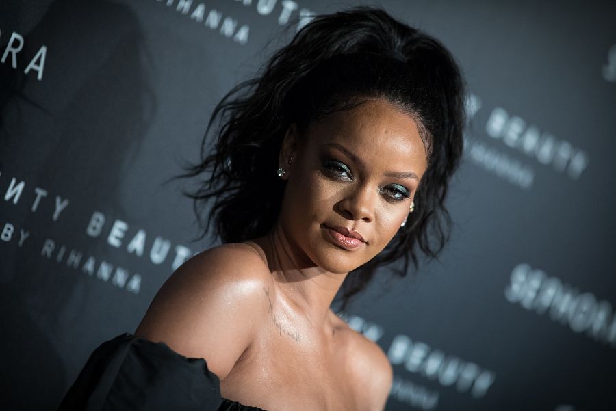 La cantante Rihanna, estrella del pop