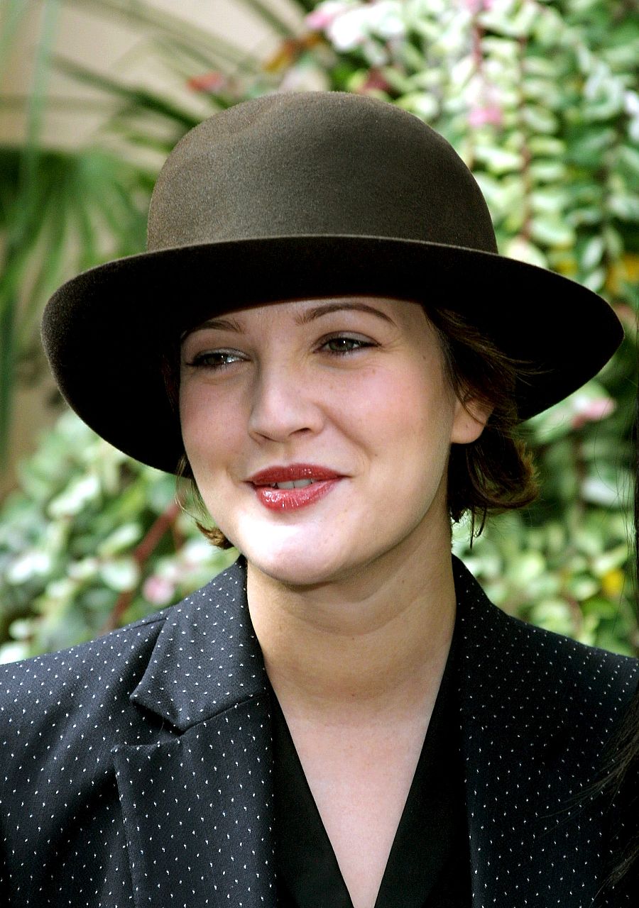 Drew Barrymore en 2001 en una 'premiere' de Hollywood