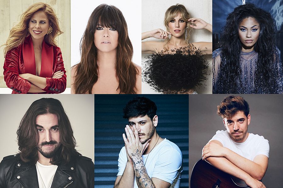 Pastora Soler, Vanesa Martín, Edurne, Nia, Andrés Suárez, Cepeda y Roi, invitados de 'Destino Eurovisión'