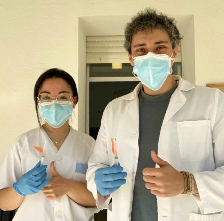 Paula y Daniel, enfermeros en el ámbito rural de Soria