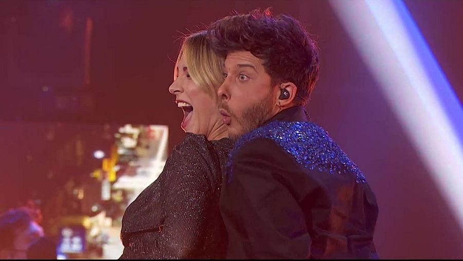 Edurne y Blas Cantó tienen muchísima complicidad