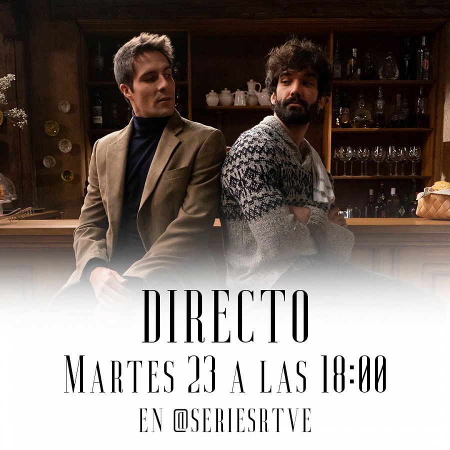 Cartel anunciando el directo de este martes de la serie Dos Vidas