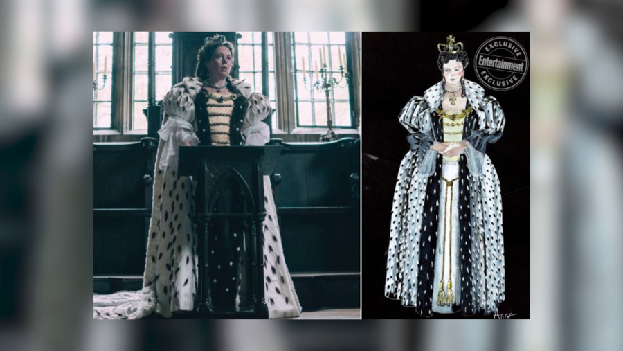 Diseños de 'La favorita' creados por Sandy Powell