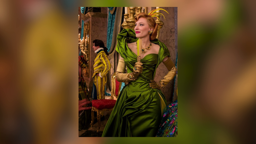 Cate Blanchett con un diseño de Sandy Powell