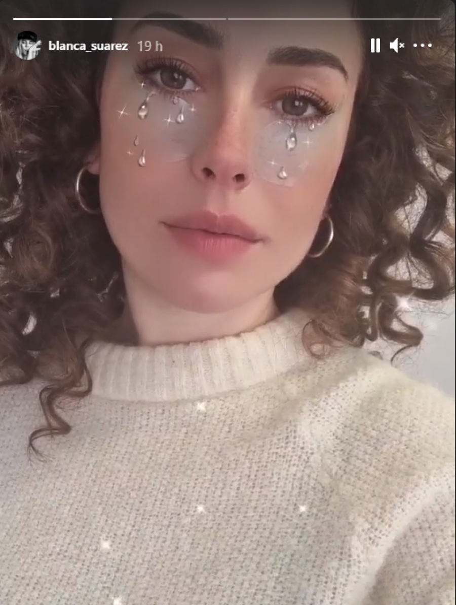 Blanca Suárez con el pelo rizado