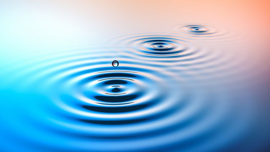 ¿Qué forma tienen las gotas?