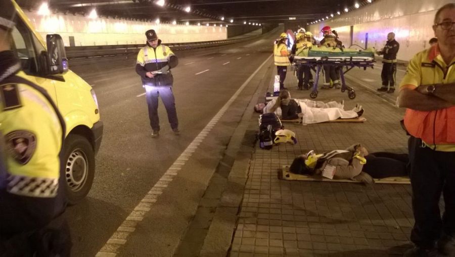 La meitat de víctimes mortals en sinistres de trànsit eren motoristes