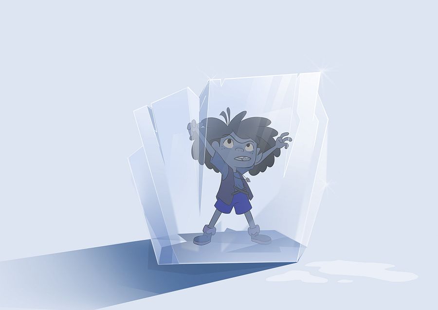 'Rocky Kwaterner', el chico cromañón congelado