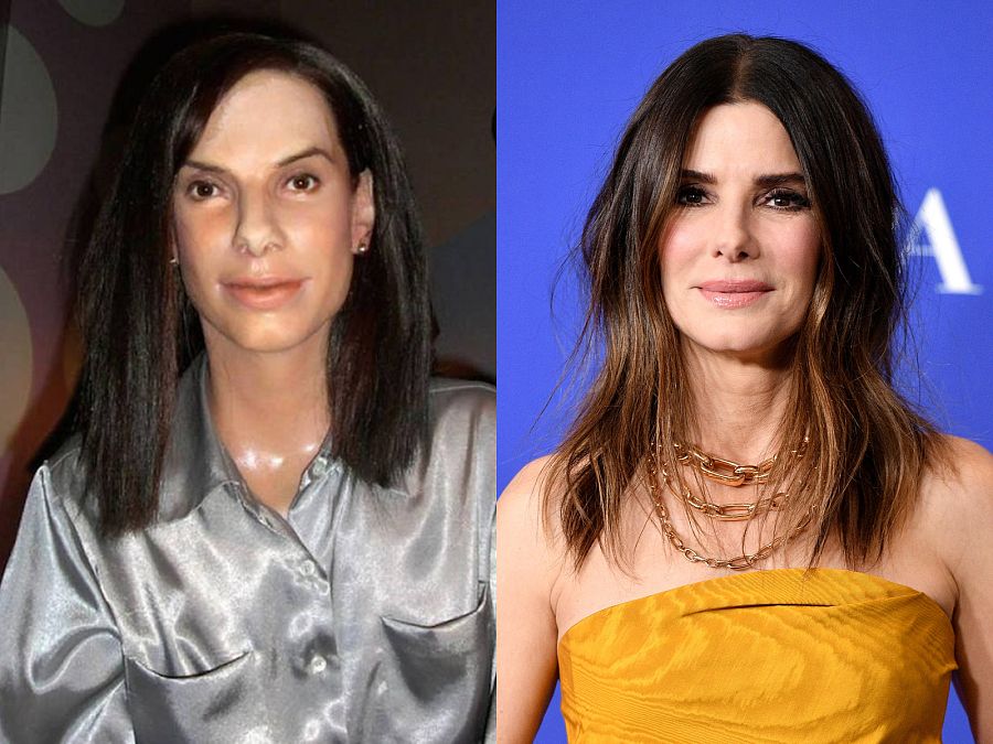 Sandra Bullock de cera