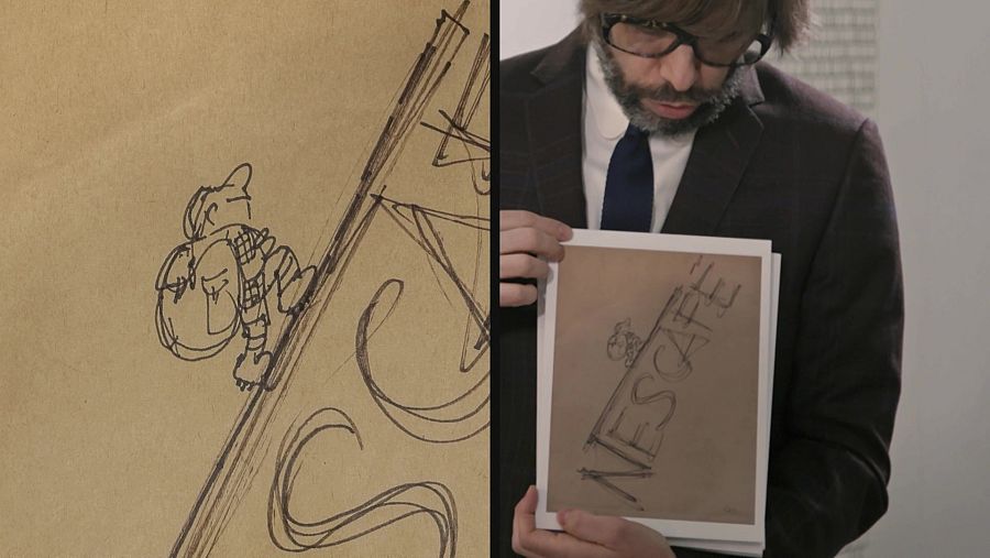 Il·lustració de Cesc Vila de la marca NESCAFE