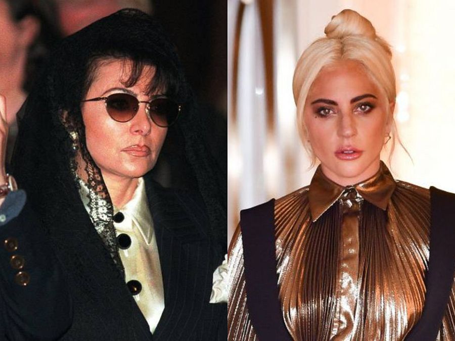 Patrizia Reggiani y Lady Gaga