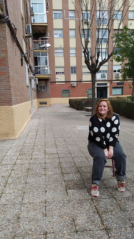 Esperanza Guardado durante la entrevista de 'Objetivo Igualdad'