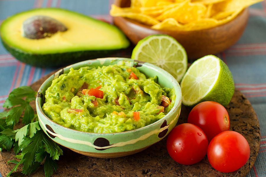 Mexican food: avocado dip