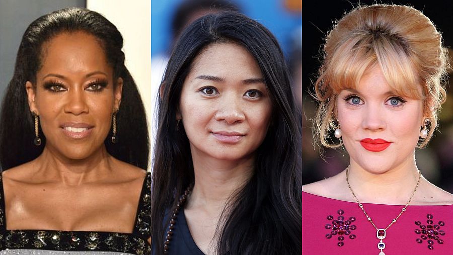 Regina King, Chloe Zhao y Emerald Fennell