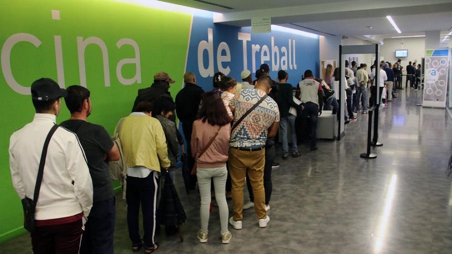 Les oficines del SOC van registrar al febrer 4.200 nous demandants de feina