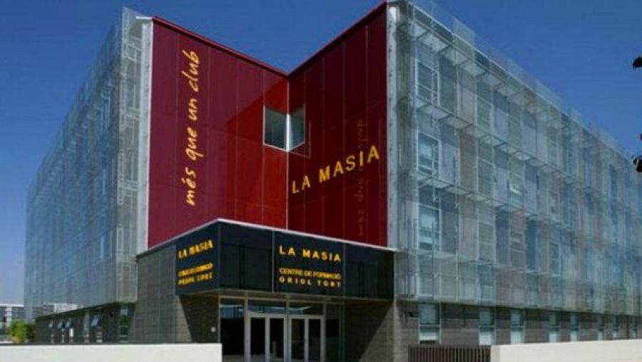 Imagen de archivo de La Masia del FC Barcelona.