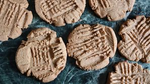 Galletas de mantequilla de cacahuetes