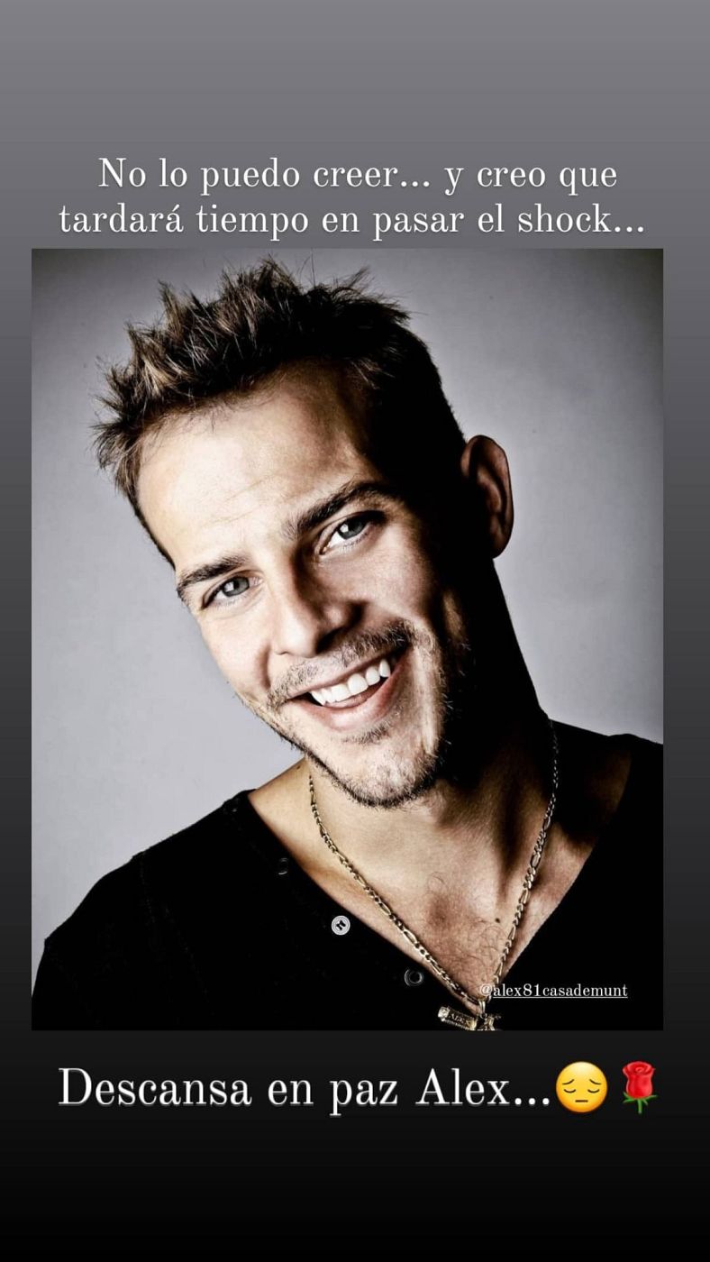 Paula Echevarría da el pésame en Instagram