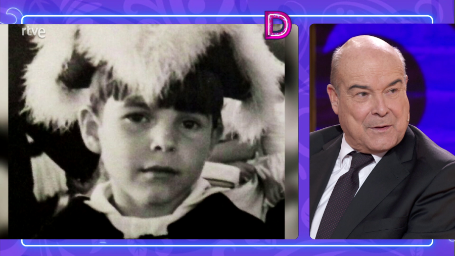 Antonio Resines cuando era pequeño