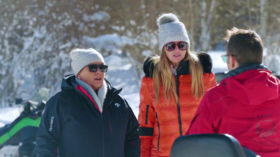 María y Anne aprenderán a patinar sobre hielo