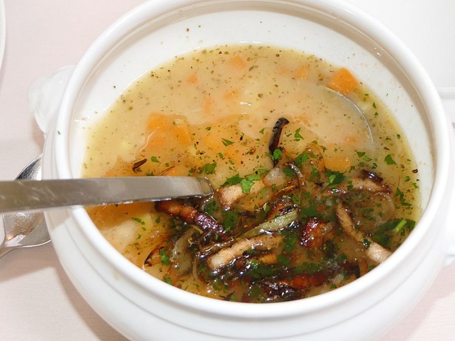 Un cocido sajón o steckrebeneintopf