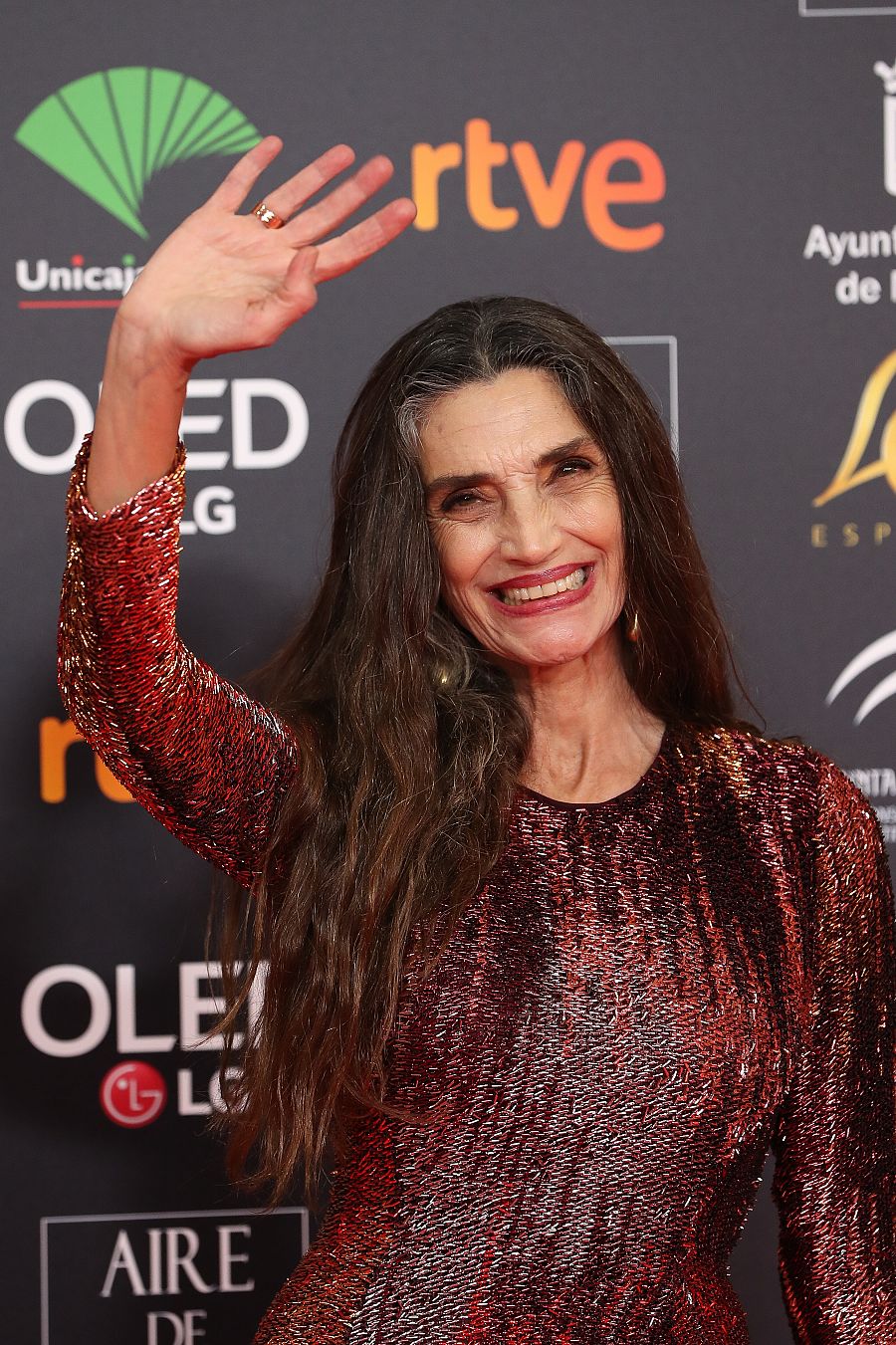 Ángela Molina en los Premios Goya de 2020