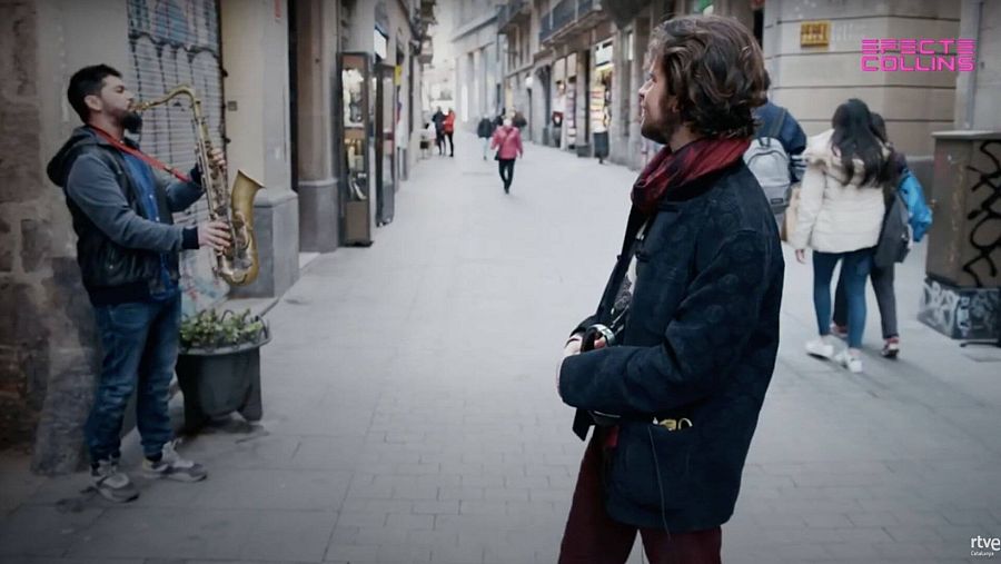 Marco Mezquida i el saxofonista colombià David Jacome