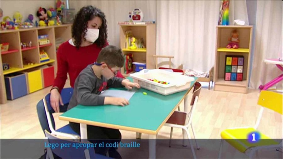Lego en Braille per ajudar a l'aprenentatge de la lectoescriptura