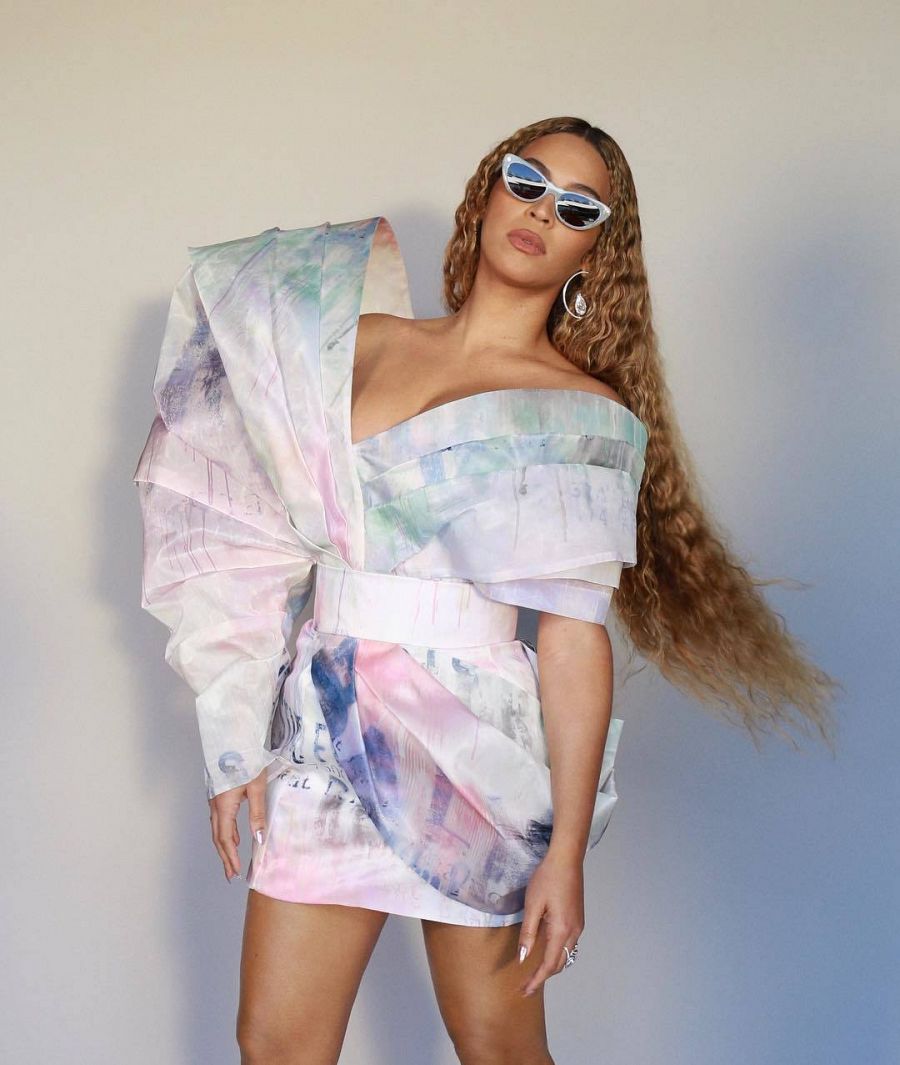 Beyoncé en el brunch antes de los Grammy 2019