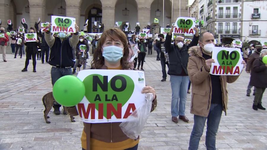 Los vecinos de Cáceres contra la mina