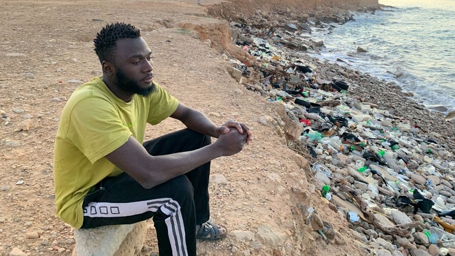 Salim Nyariga, un joven gambiano, ha solicitado el retorno voluntario a su país